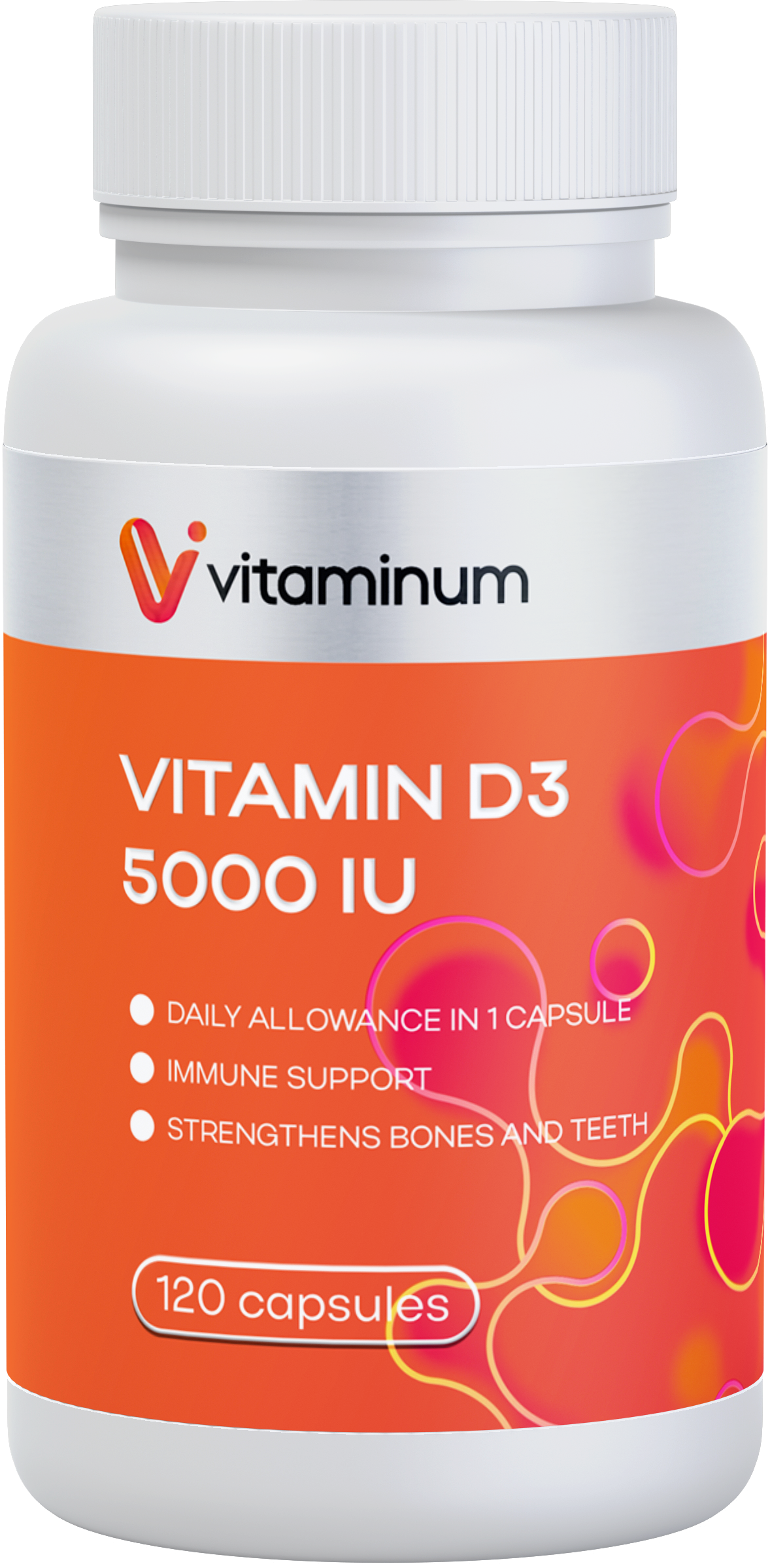  Vitaminum ВИТАМИН Д3 (5000 МЕ) 120 капсул 260 мг  в Кингисеппе